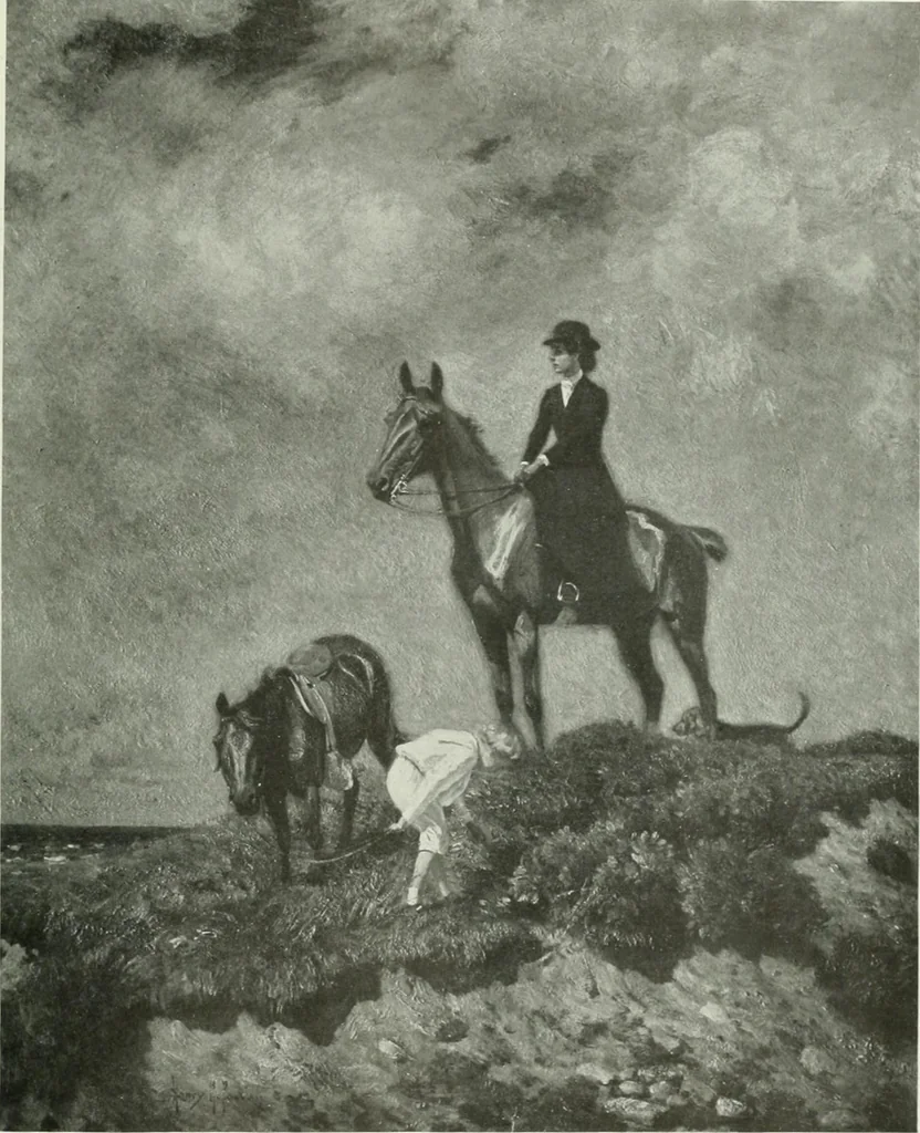 An illustration from International studio, 1897, leaf 102