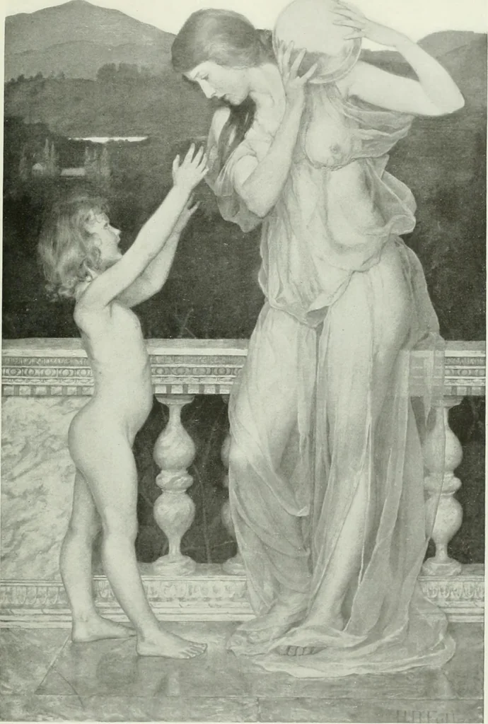 An illustration from International studio, 1897, leaf 110