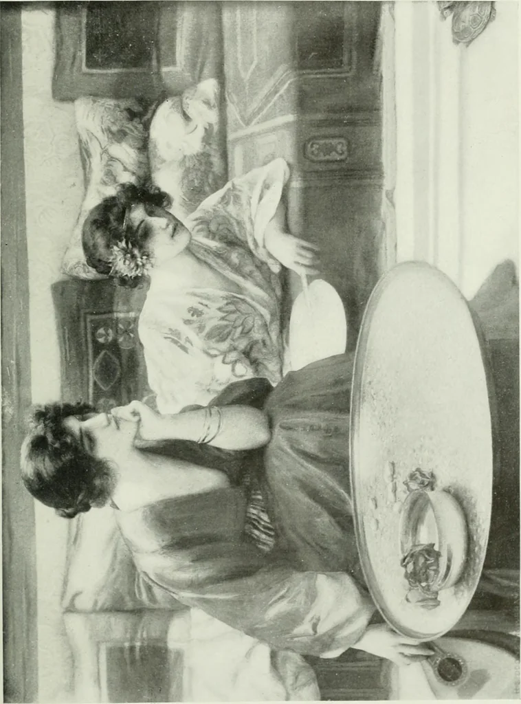 An illustration from International studio, 1897, leaf 112