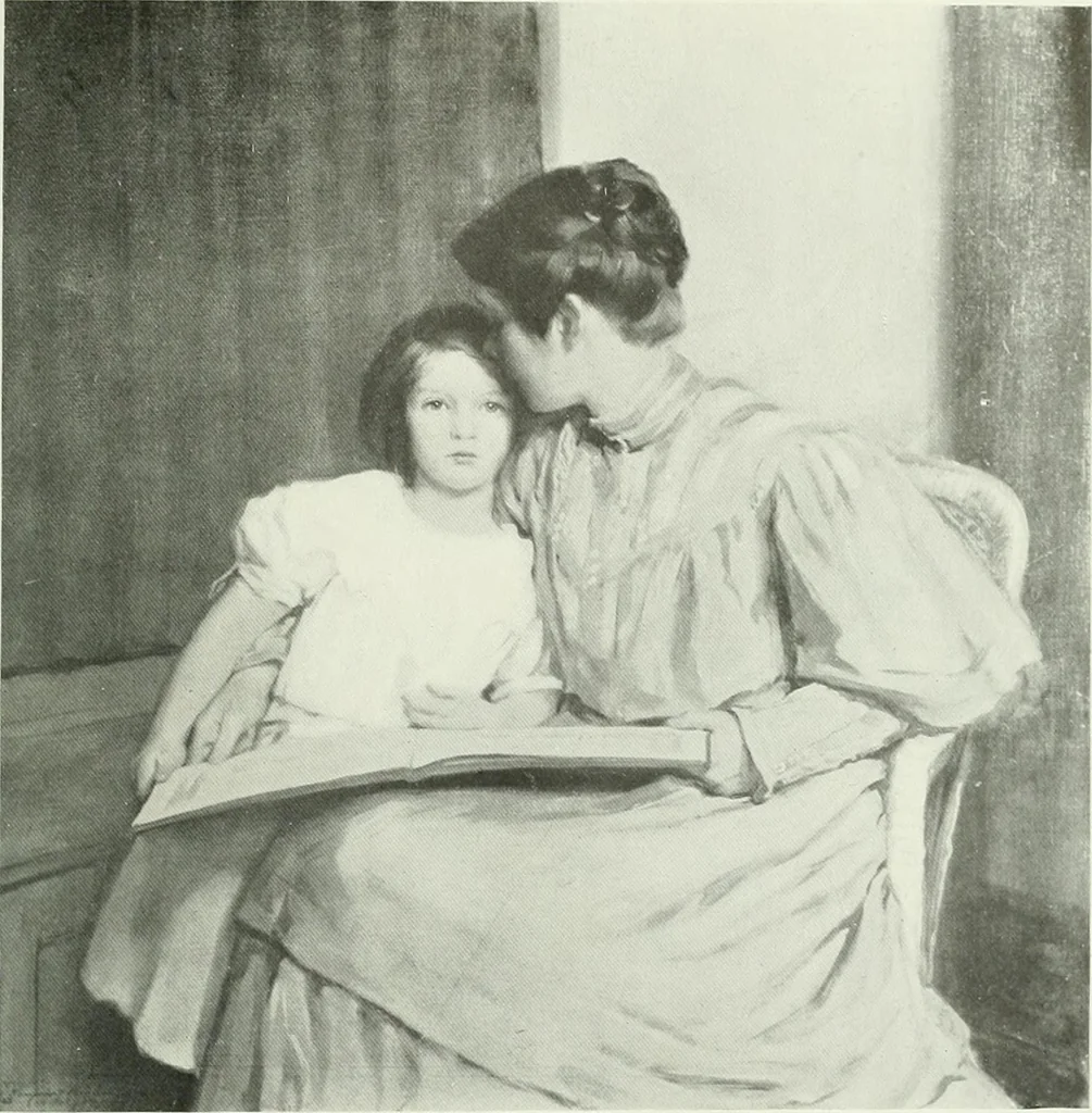 An illustration from International studio, 1897, leaf 114