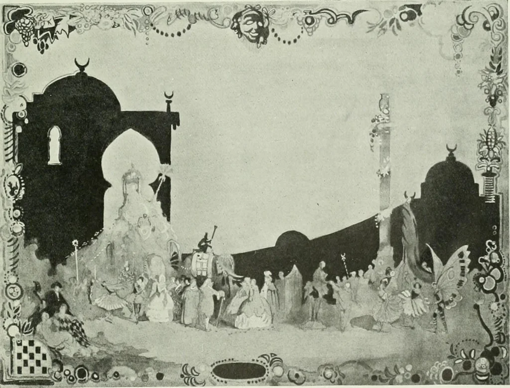 An illustration from International studio, 1897, leaf 124
