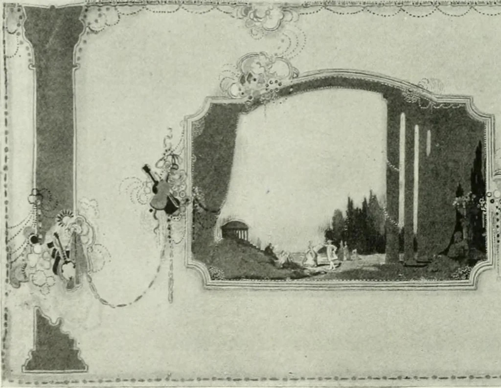 An illustration from International studio, 1897, leaf 127