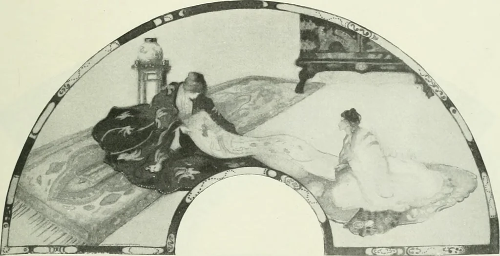 An illustration from International studio, 1897, leaf 132