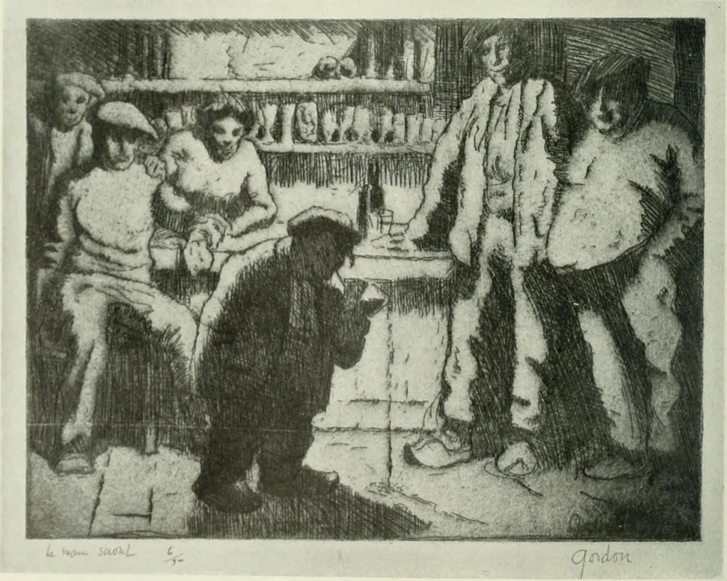 An illustration from International studio, 1897, leaf 137