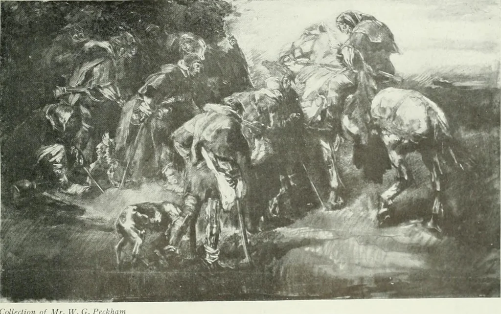 An illustration from International studio, 1897, leaf 14