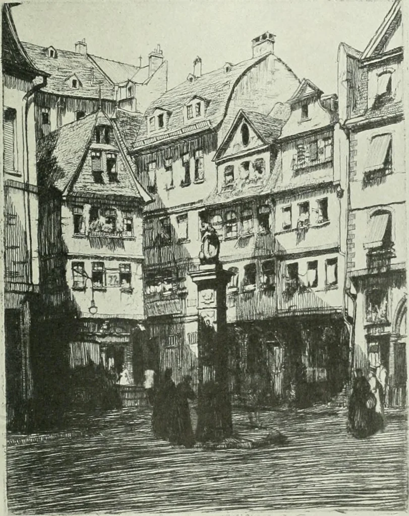 An illustration from International studio, 1897, leaf 142