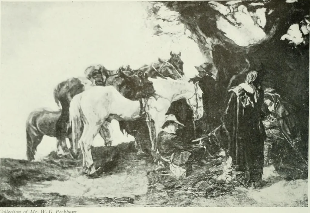 An illustration from International studio, 1897, leaf 17