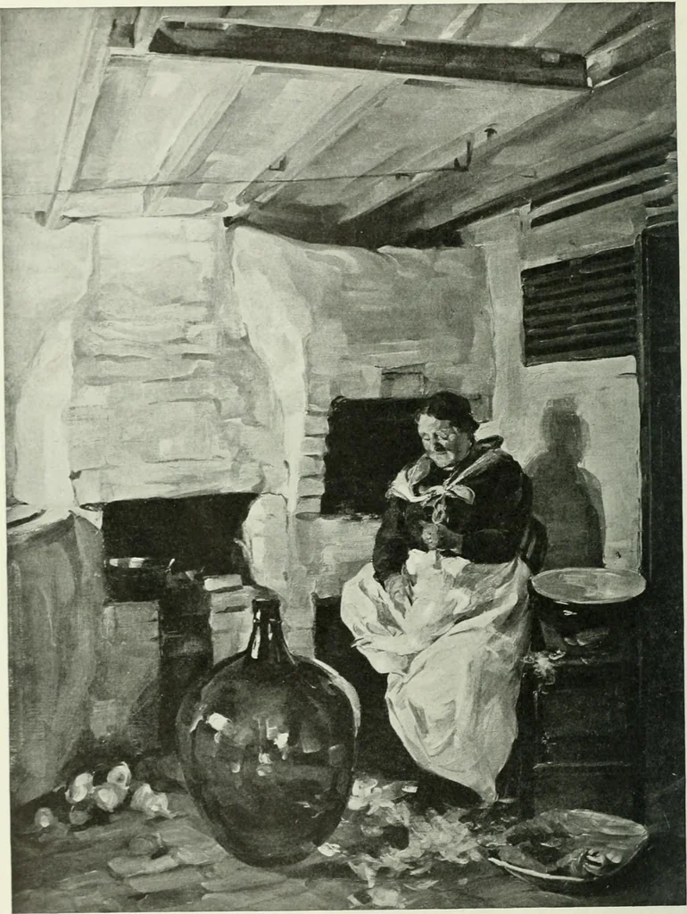 An illustration from International studio, 1897, leaf 173