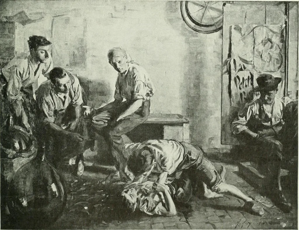 An illustration from International studio, 1897, leaf 174