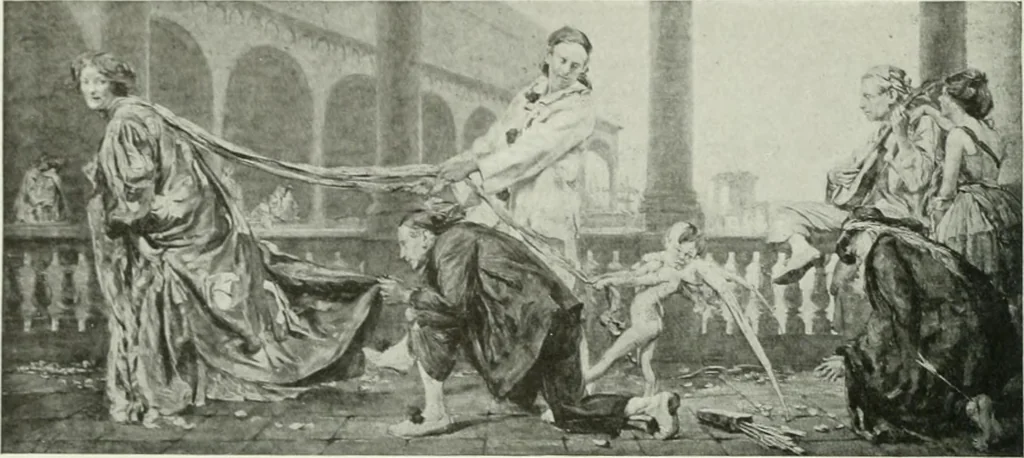 An illustration from International studio, 1897, leaf 175