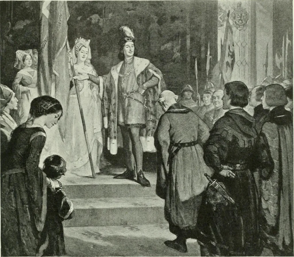 An illustration from International studio, 1897, leaf 178