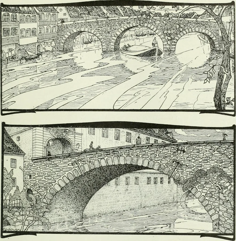 An illustration from International studio, 1897, leaf 182