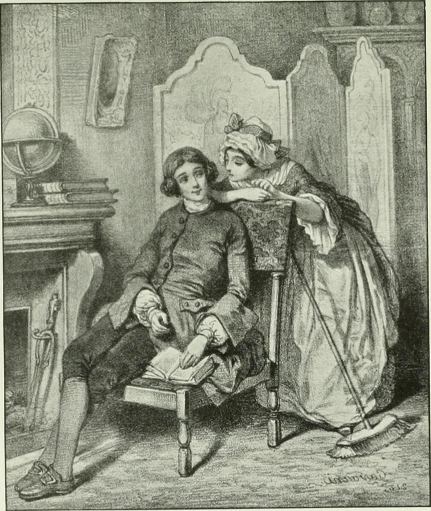 An illustration from International studio, 1897, leaf 186