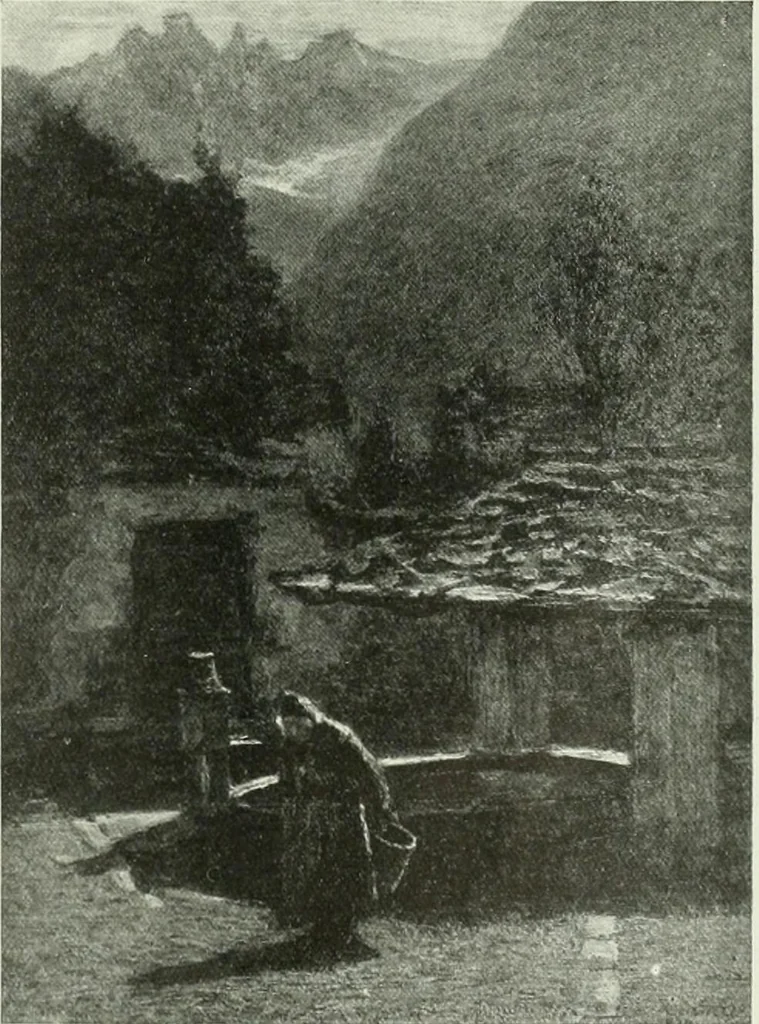 An illustration from International studio, 1897, leaf 190