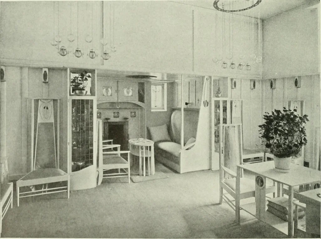 An illustration from International studio, 1897, leaf 193