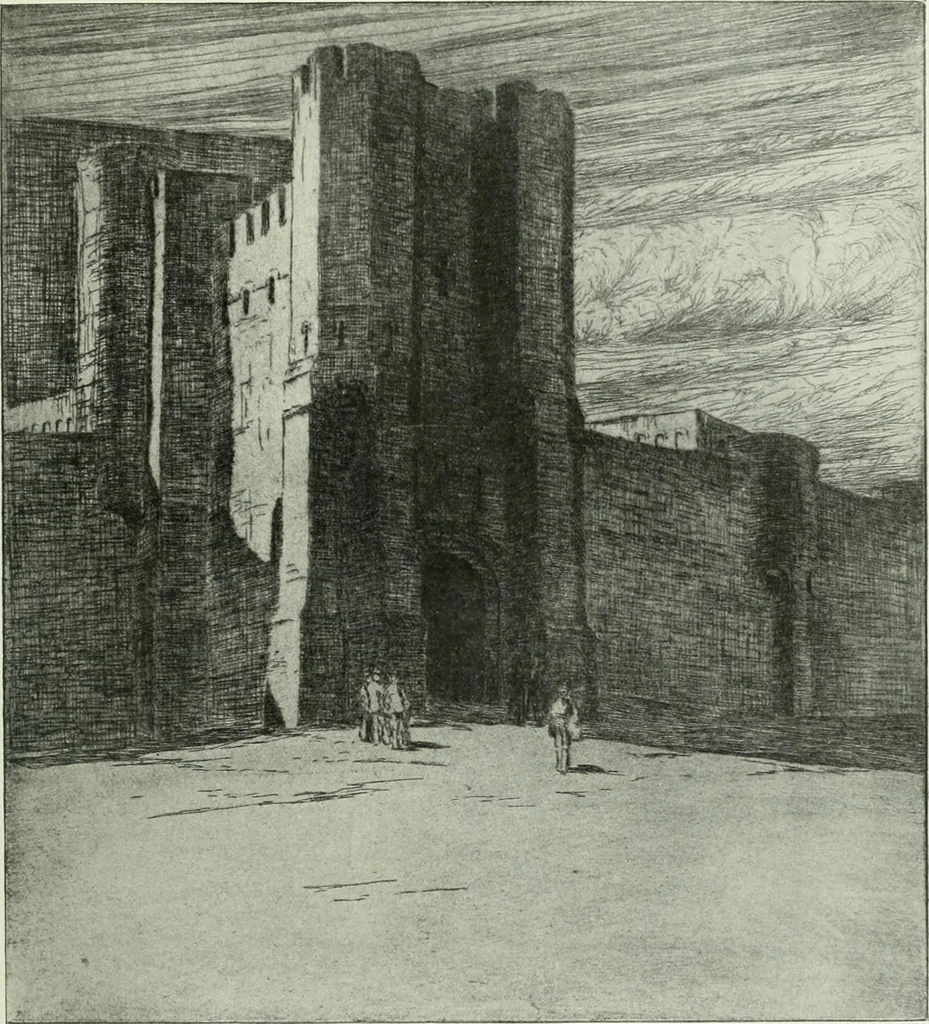 An illustration from International studio, 1897, leaf 196