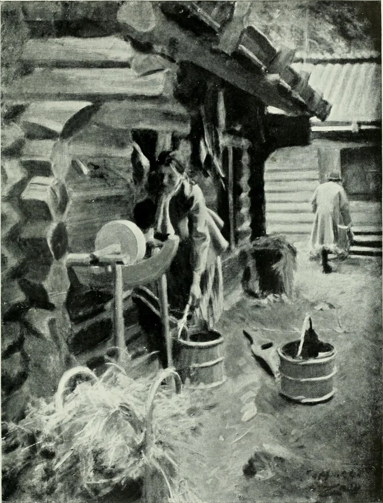 An illustration from International studio, 1897, leaf 212