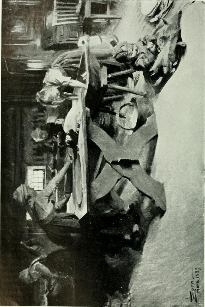 An illustration from International studio, 1897, leaf 215