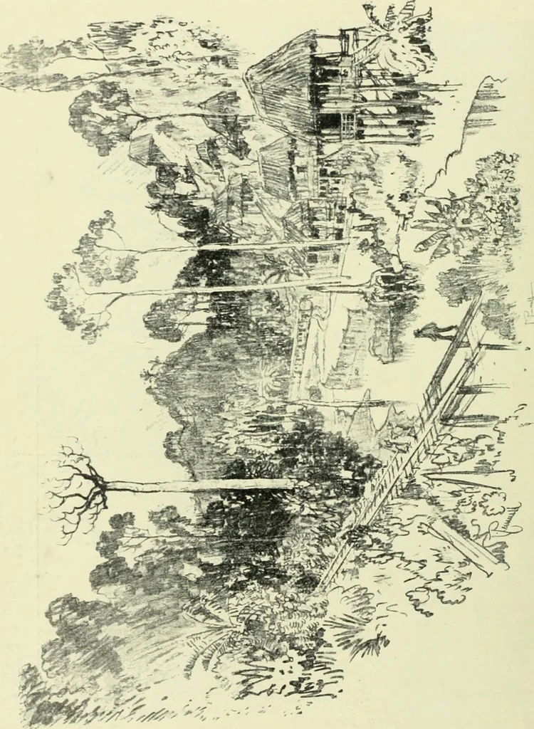 An illustration from International studio, 1897, leaf 261