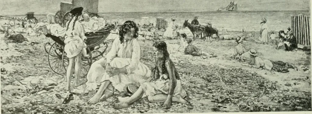 An illustration from International studio, 1897, leaf 265