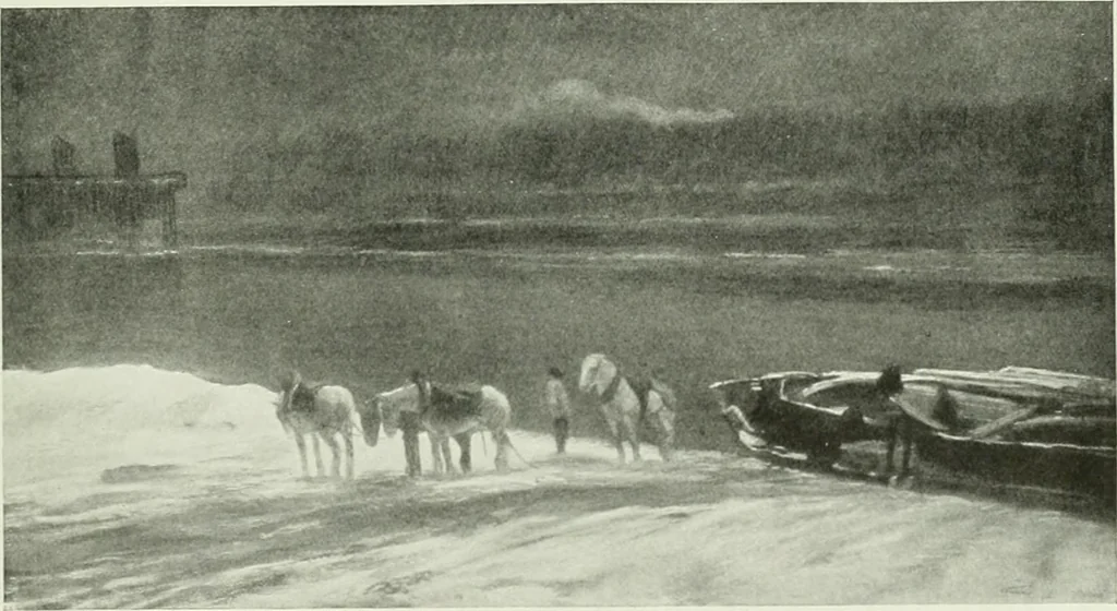 An illustration from International studio, 1897, leaf 278