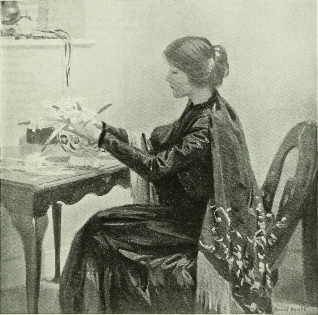 An illustration from International studio, 1897, leaf 302
