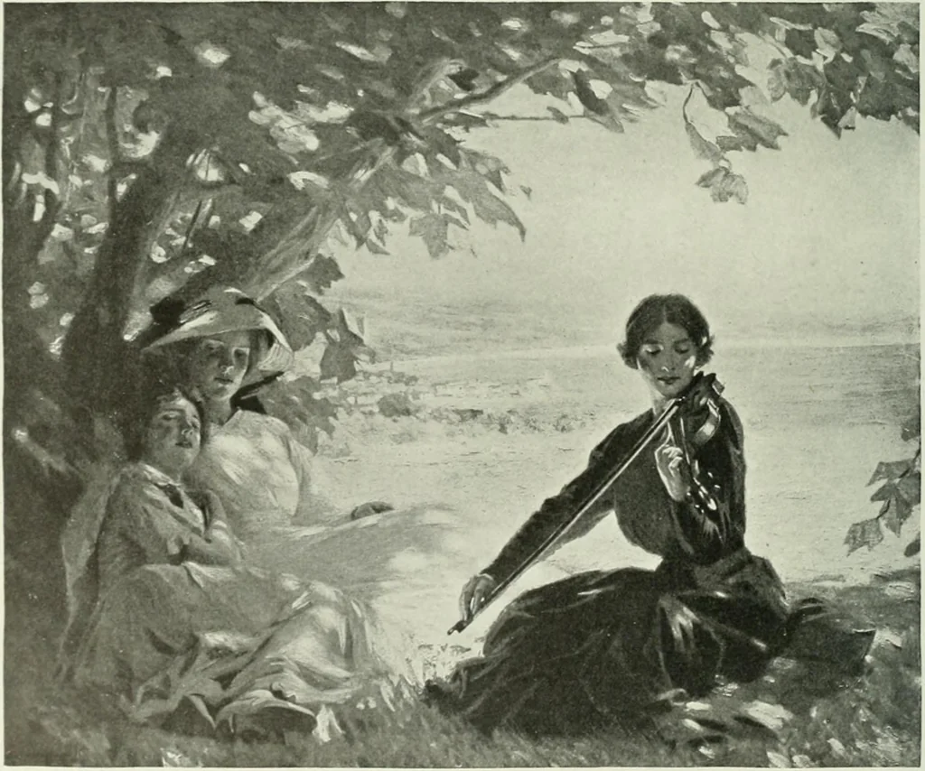 An illustration from International studio, 1897, leaf 303