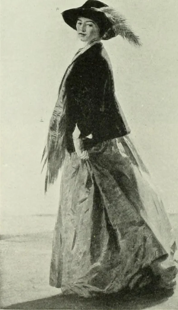 An illustration from International studio, 1897, leaf 309