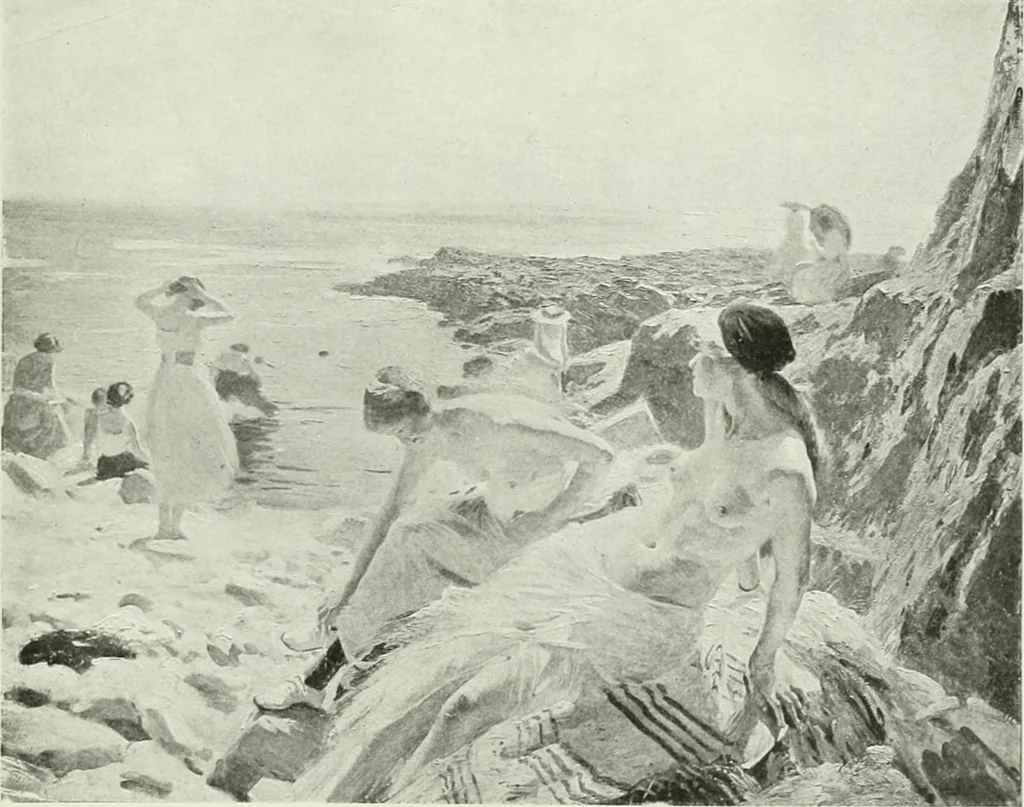 An illustration from International studio, 1897, leaf 312