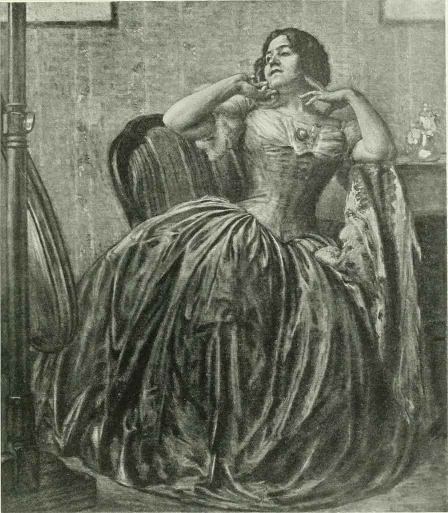 An illustration from International studio, 1897, leaf 344