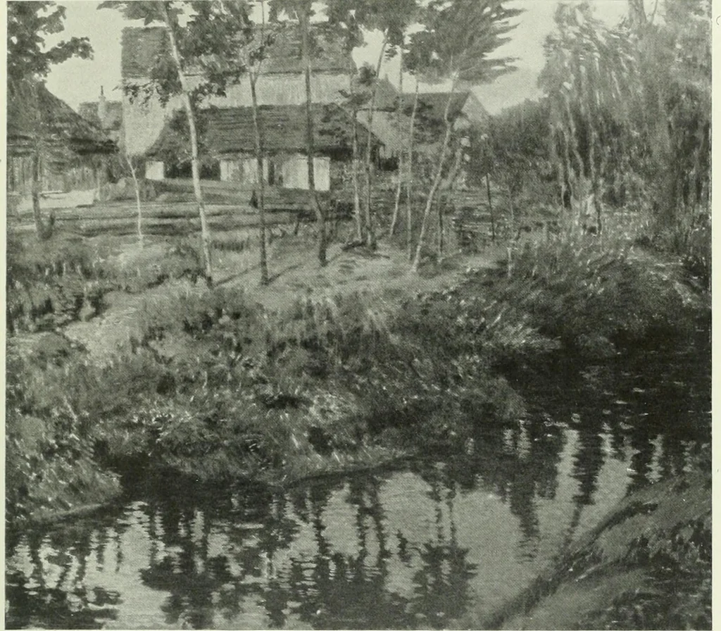 An illustration from International studio, 1897, leaf 348