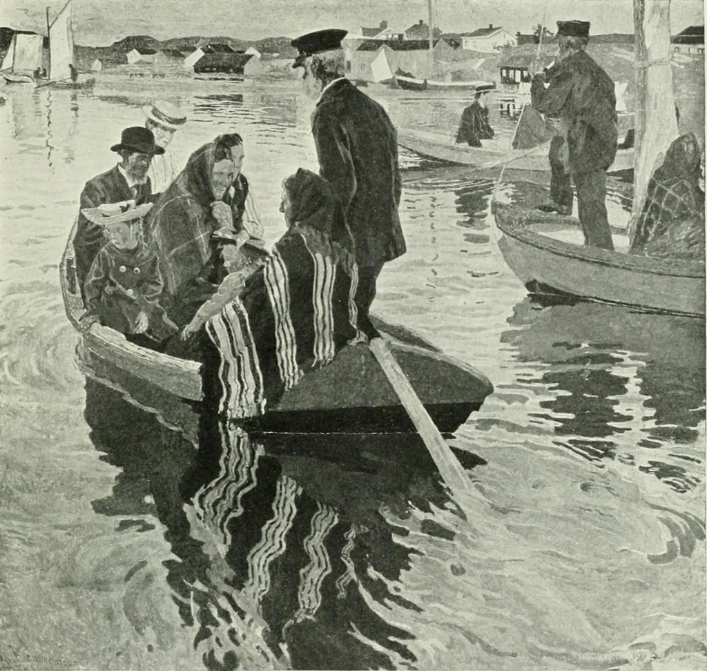 An illustration from International studio, 1897, leaf 372