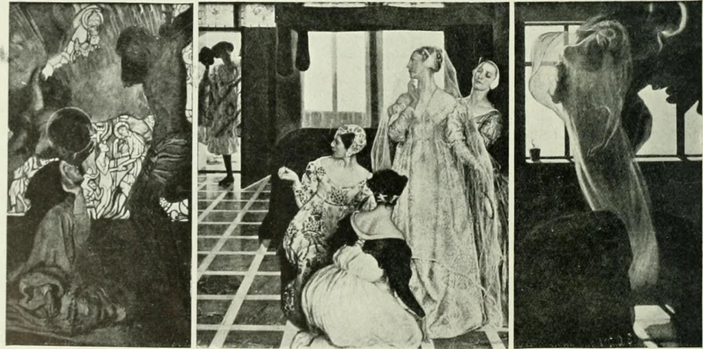 An illustration from International studio, 1897, leaf 377