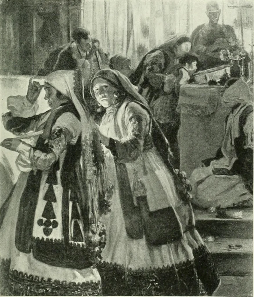 An illustration from International studio, 1897, leaf 378