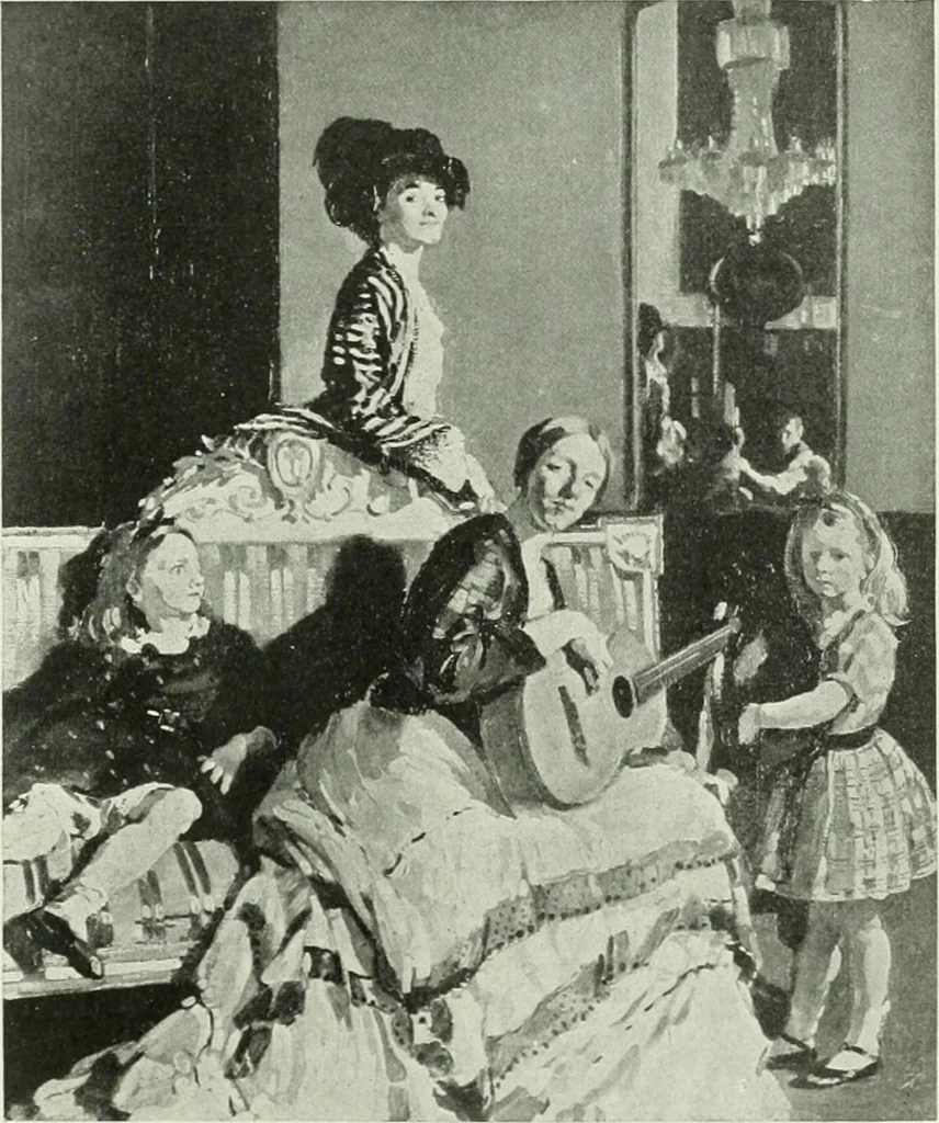 An illustration from International studio, 1897, leaf 384