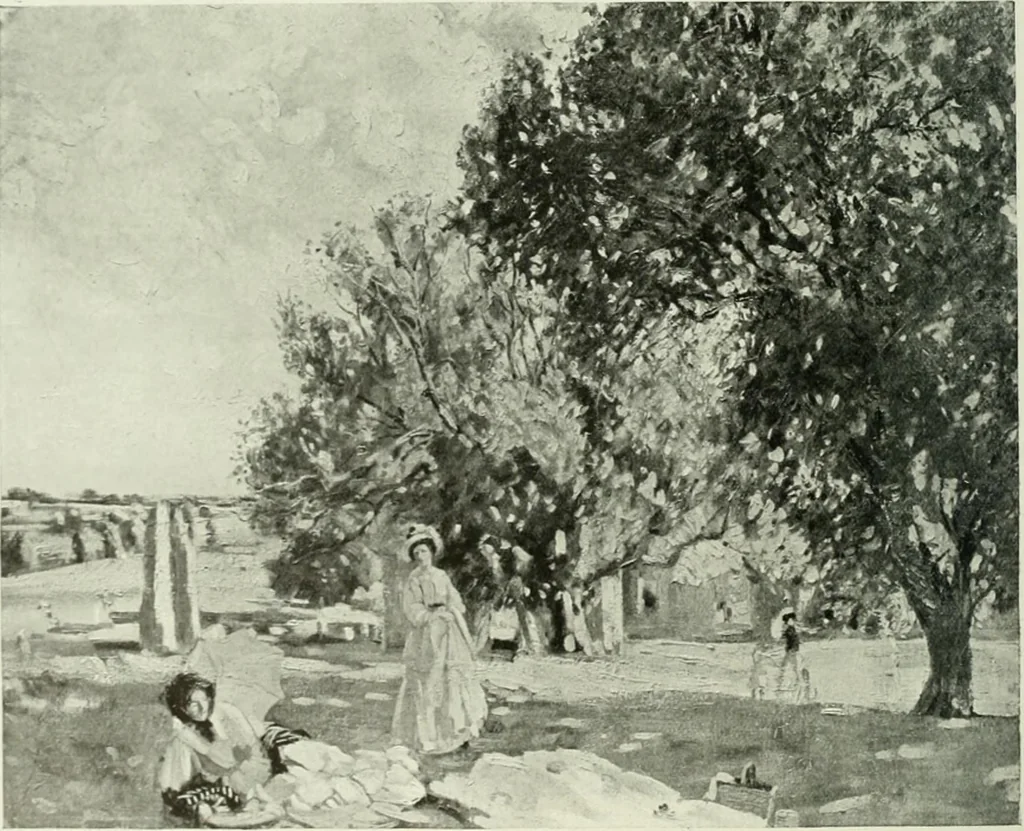 An illustration from International studio, 1897, leaf 385