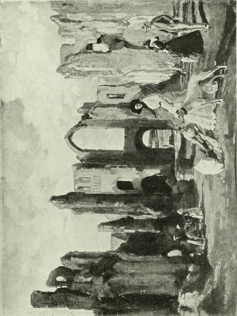 An illustration from International studio, 1897, leaf 386