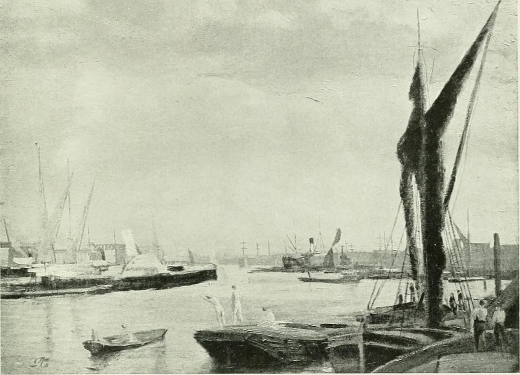 An illustration from International studio, 1897, leaf 394