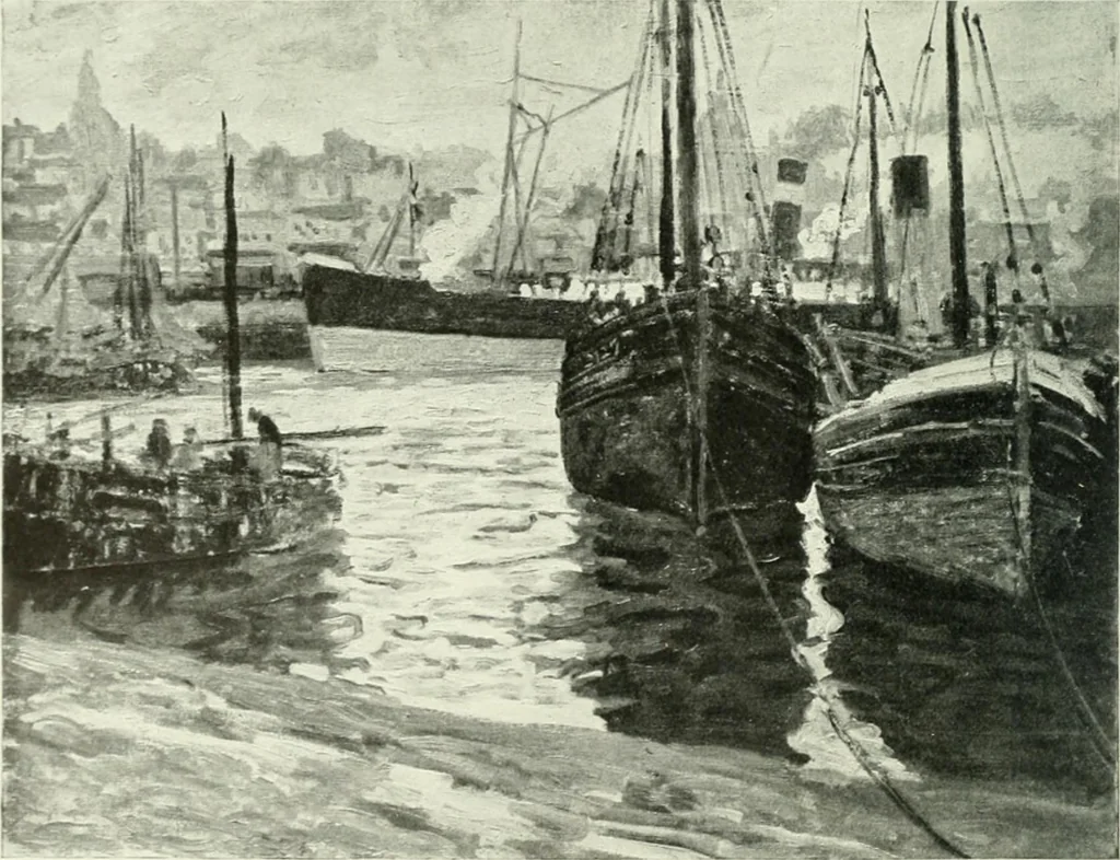 An illustration from International studio, 1897, leaf 397