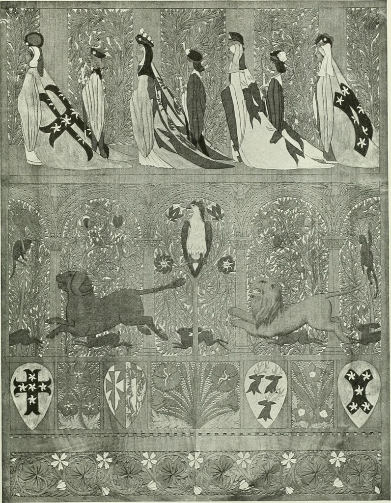 An illustration from International studio, 1897, leaf 414