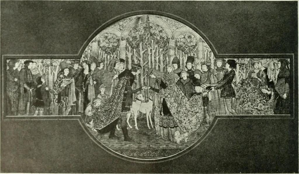 An illustration from International studio, 1897, leaf 415