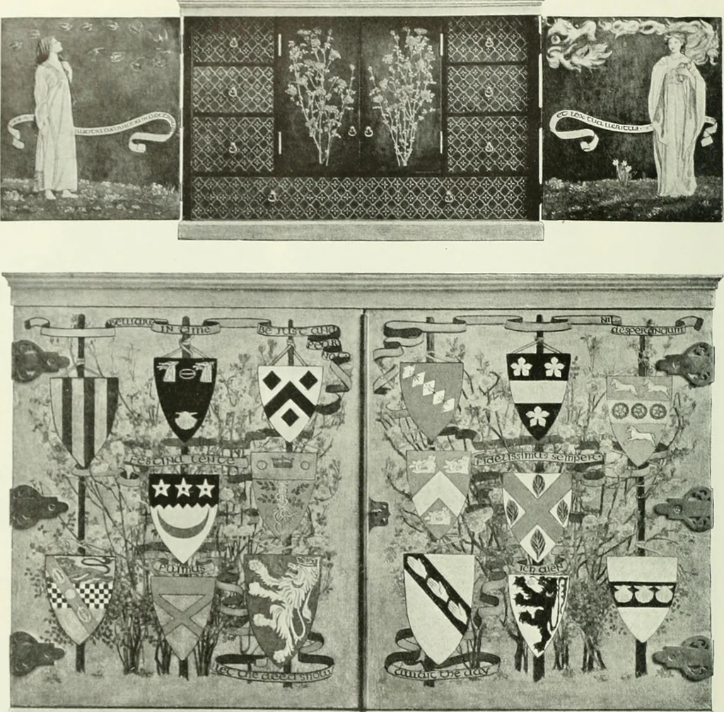 An illustration from International studio, 1897, leaf 417