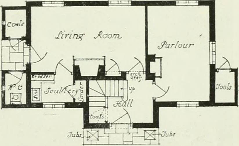 An illustration from International studio, 1897, leaf 424