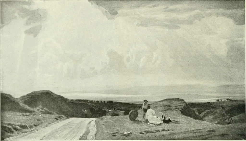 An illustration from International studio, 1897, leaf 433