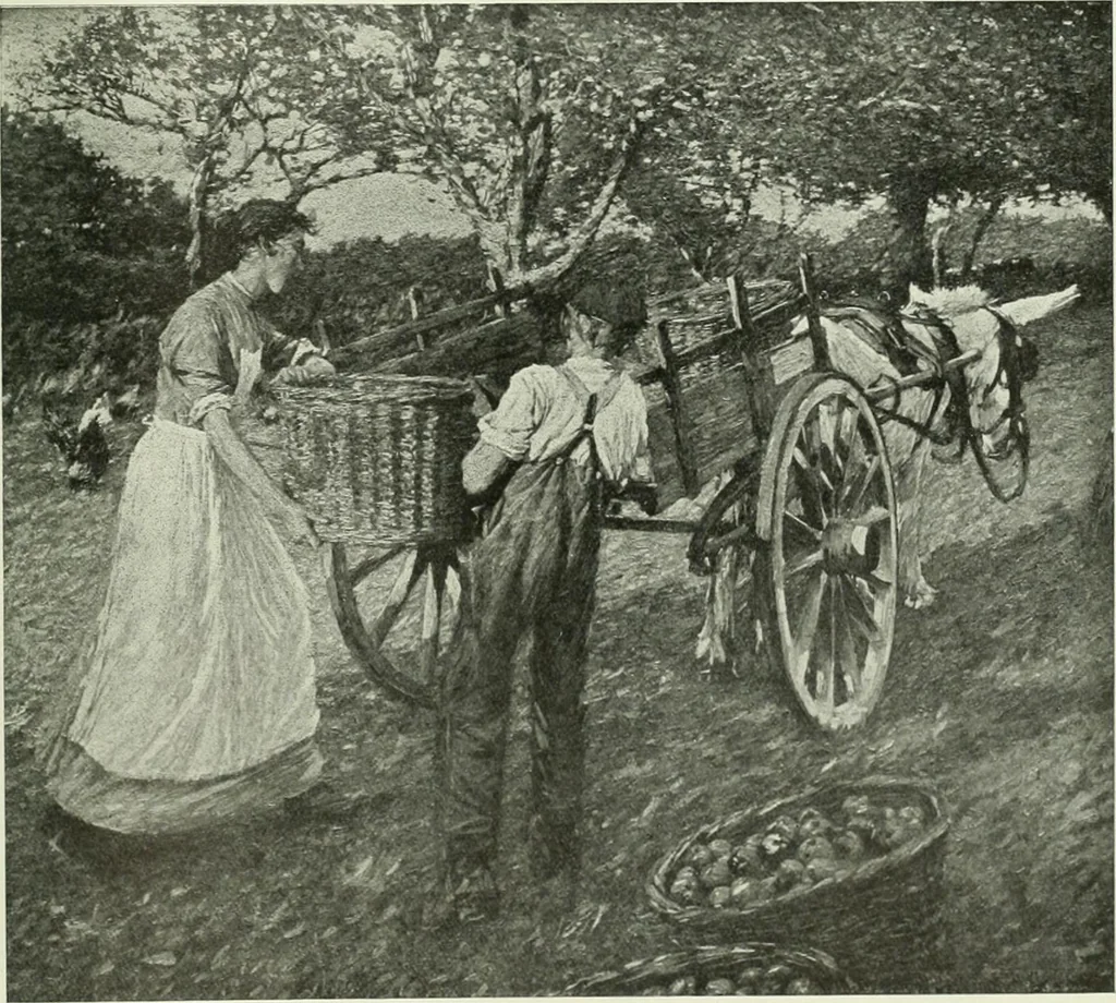 An illustration from International studio, 1897, leaf 436