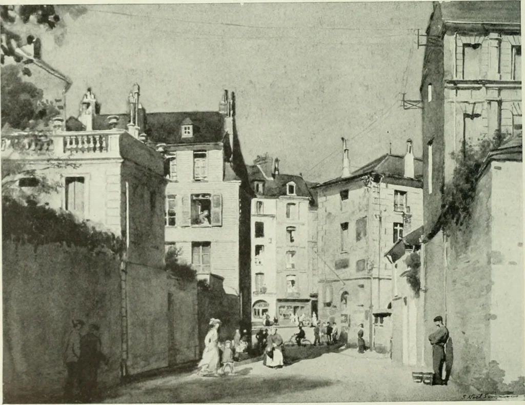 An illustration from International studio, 1897, leaf 437