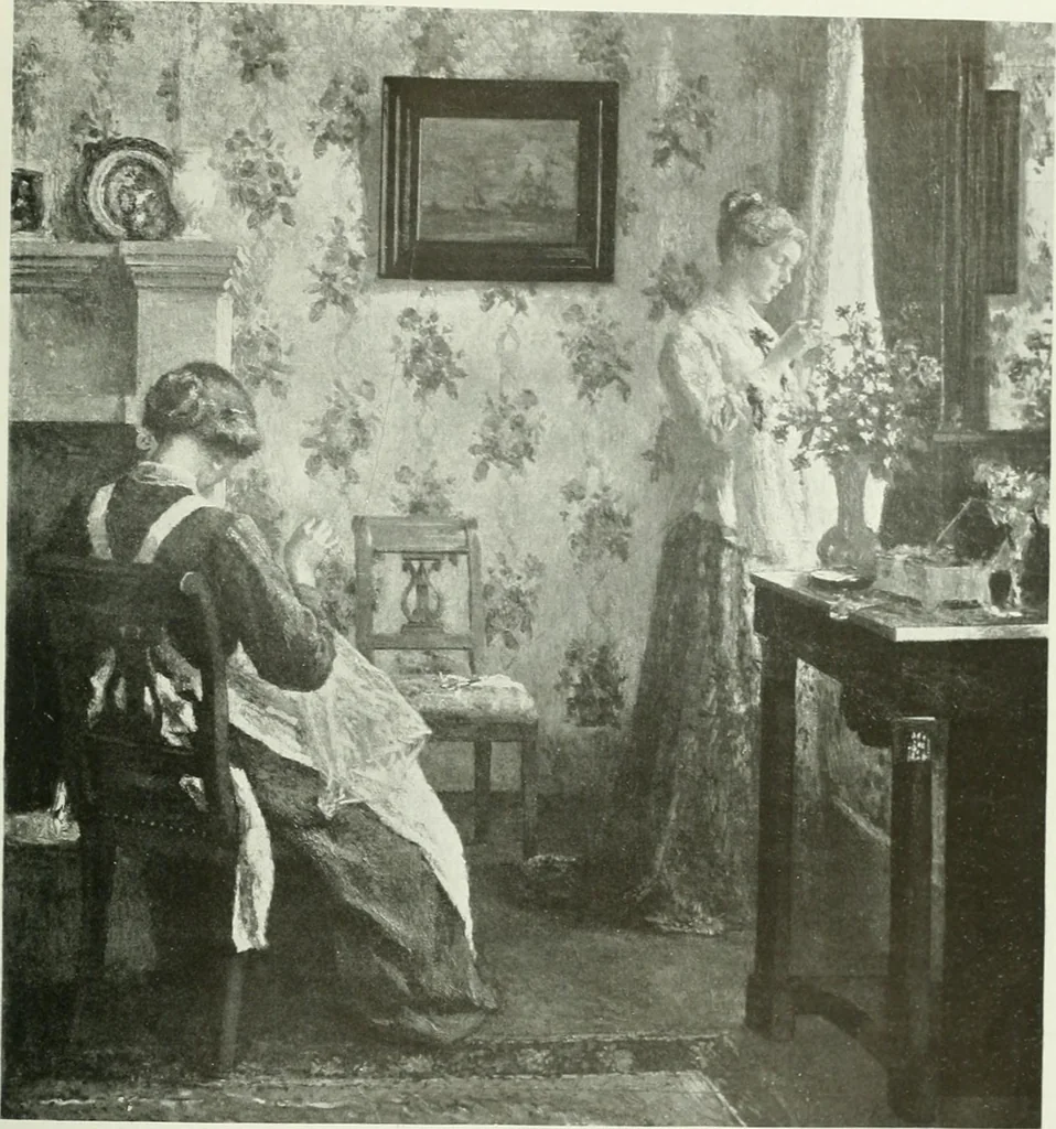 An illustration from International studio, 1897, leaf 44