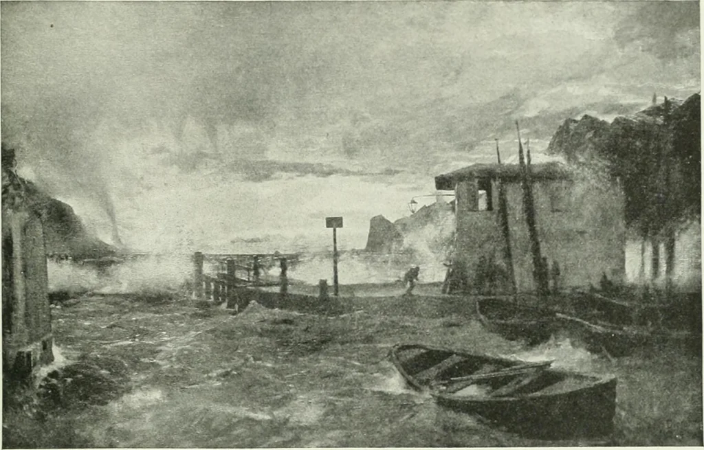 An illustration from International studio, 1897, leaf 444
