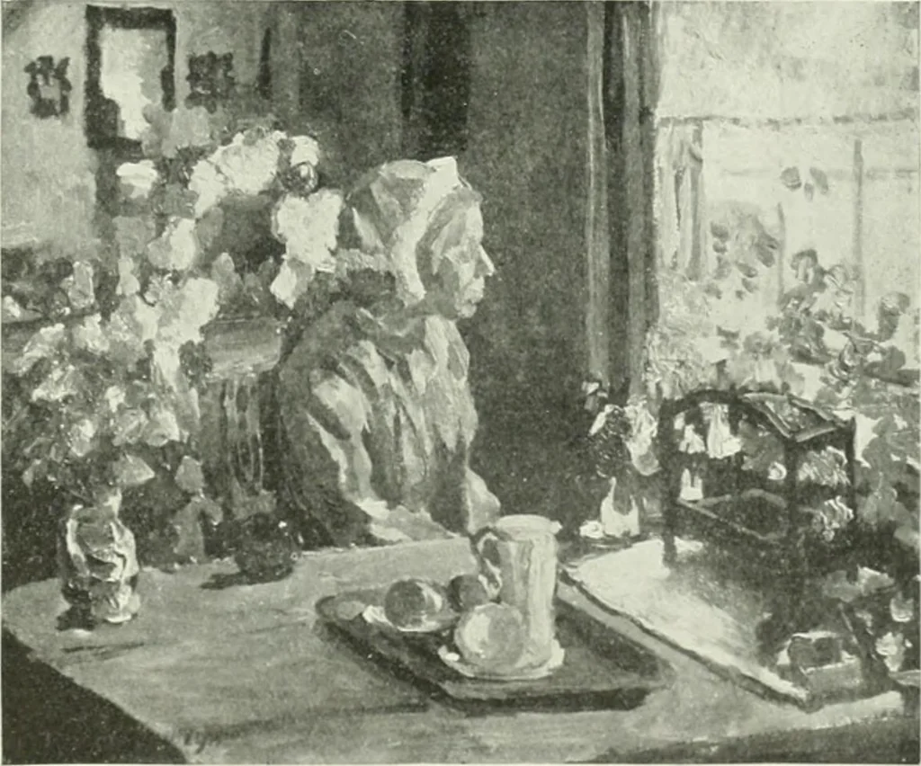 An illustration from International studio, 1897, leaf 444