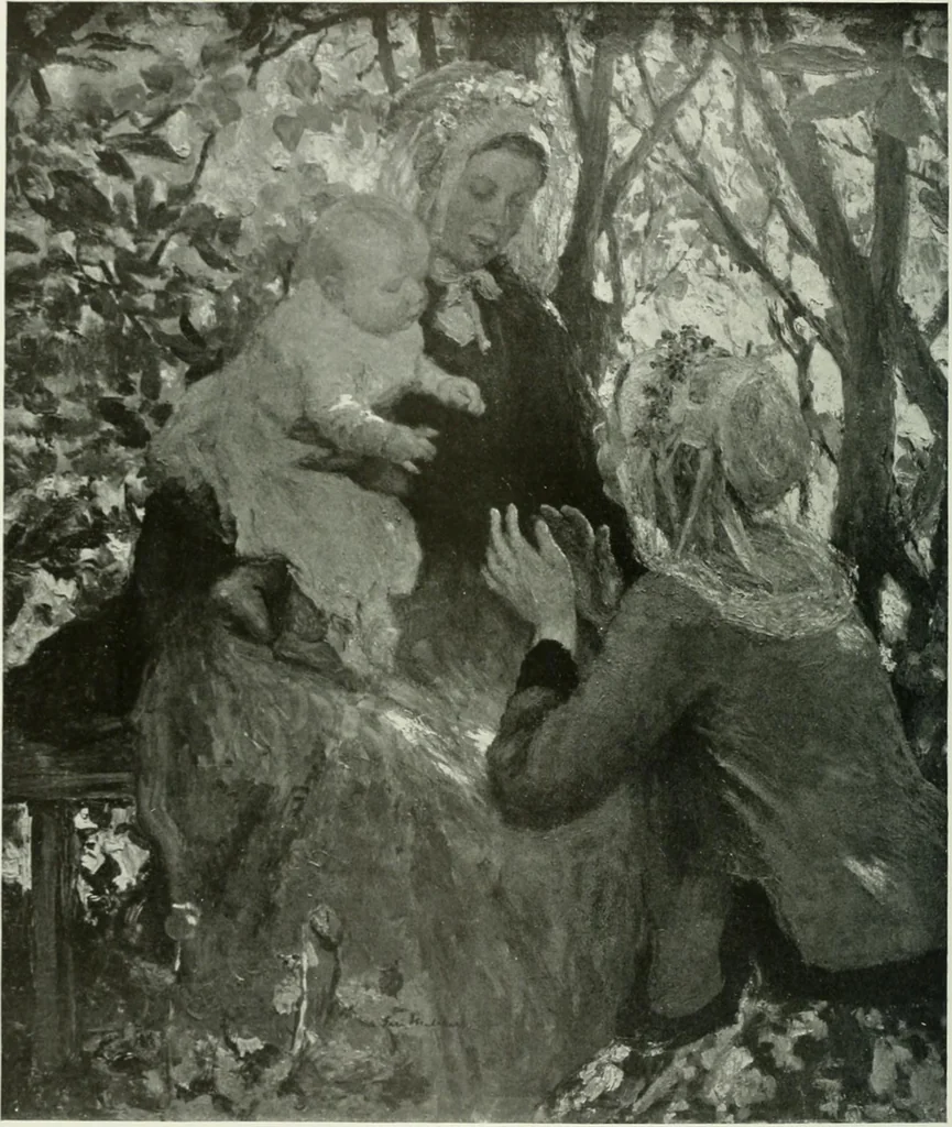 An illustration from International studio, 1897, leaf 45